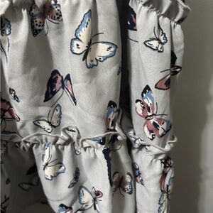 Butterfly Print Ruffled Top by Altar’d state wore a few times